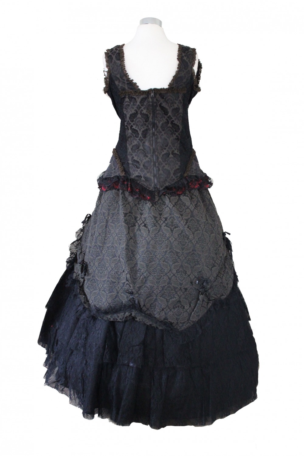 Ladies Victorian Corset Dickens Nancy Edwardian Day Costume Size 14 - 16 Image